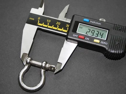Maniglia a Forma di U in Acciaio Inossidabile Fibbia per Bracciale Paracord DIY Connessione di Sopravvivenza all'Aperto