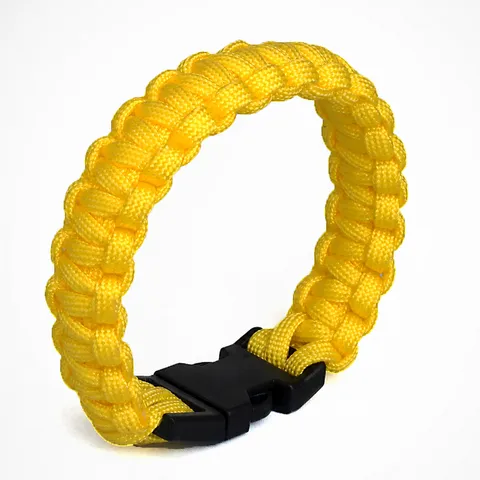 Outdoor Survival Parachute Cord Bracelet Handmade Woven Nylon Survival Bracelets Sports Camping Jewelry For Men Women