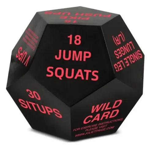 Dado de Fitness de Espuma de PU Herramienta de Ejercicio de Entrenamiento de Doce Caras Juguete de Descompresión de Alivio del Estrés para Gimnasio en Casa Entrenamiento de Yoga
