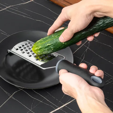 Stainless Steel Cheese Grater Lemon Zester Potato Grater Multi-functional Kitchen Tool Large Grater