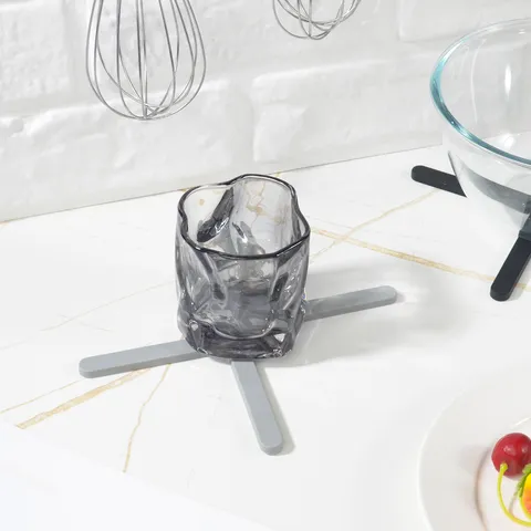 Creative Foldable Silicone Heat Resistant Mat Kitchen Table Placemat Anti-Scald Pot Holder Folding Tableware Gadget