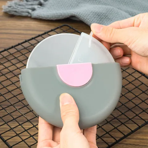 Rotella Tagliapizza in Acciaio Inossidabile Con Copertura Protettiva Taglierina Rotonda per Dolci Gadget da Cucina per Casa