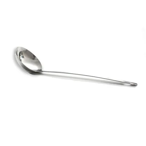Stainless Steel Cooking Utensils Kitchen Spoon And Spatula Solid Durable Metal Skimmer Soup Ladle Cookware Set