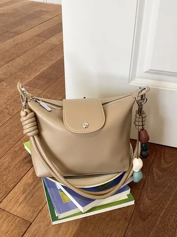 Borsa a Tracolla Vintage in Pelle PU a Grande Capacità da Donna Borsa a Spalla Quadrata Con Cuciture Euro-Americana per Pendolari Giornalieri Tinta Unita