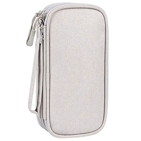 Multilayer Digital Storage Bag Portable Travel Organizer Pouch For Electronic Accessories Charger Data Cable Power Bank