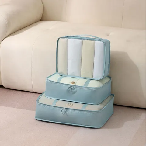 Reis Opbergtas Set Inpakblokken Voor Koffers Waterdichte Bagage Organizer Tassen Kleding Schoenen Cosmetica Pouch