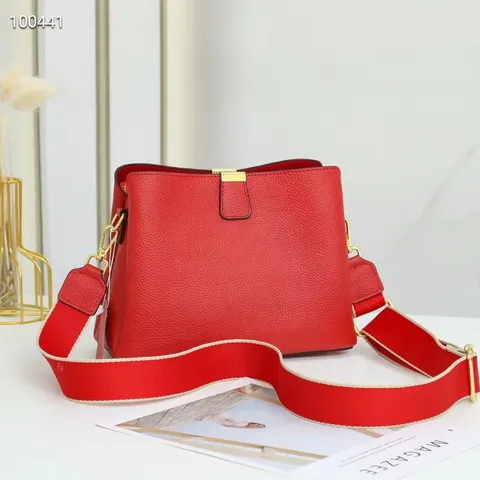 Γυναικείο Τσάντα Κουβά από Γνήσιο Δέρμα Casual Commuter Crossbody Ώμου Μαλακό Δέρμα Αγελάδας Μεγάλης Χωρητικότητας