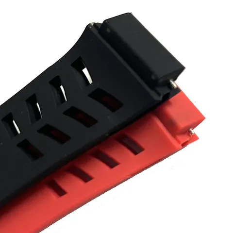 Correa de Reloj de Silicona de Repuesto Para Reloj Deportivo Impermeable Interfaz Convexa