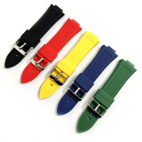 Correa de Reloj Deportivo Impermeable de Silicona Correa de Repuesto de Goma para Hombres y Mujeres Accesorios de Reloj