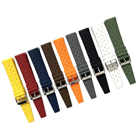 Correa de Reloj de Deporte de Silicona Universal Impermeable Pulsera de Repuesto de Goma