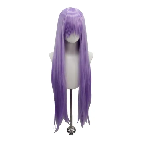 Lange Steil Anime Cosplay Pruik Kleurrijke Hittebestendige Synthetische Haar Kostuum Pruik Voor Vrouwen Meisjes Feest Dagelijkse Kleding