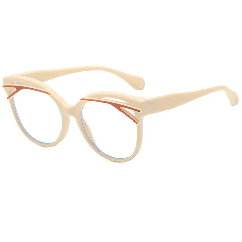 Gafas de Sol Cat-Eye de Moda para Mujer Marco de Gafas Anti Luz Azul Lente Degradada Vintage UV400 Gafas de Sol de Tendencia