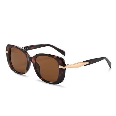 Fashion Oval Frame PC Sunglasses For Women Men Premium Luxury-Look UV Protection Sunshading Eyewear Street Beats Outdoor Holiday Matching Glasses