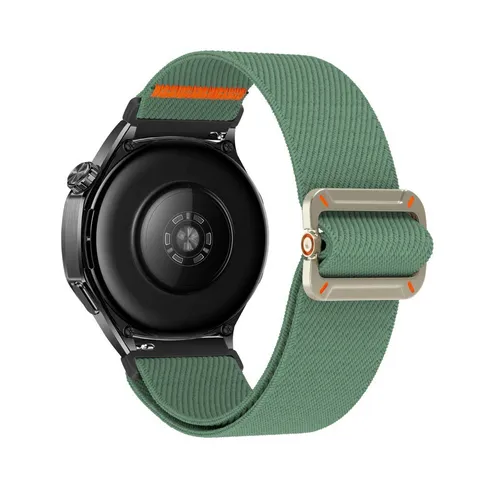 Elastisch Nylon Geweven Horlogeband Strap Voor Smartwatch Universele Vervanging Zachte Ademende Sport Polsband Lus