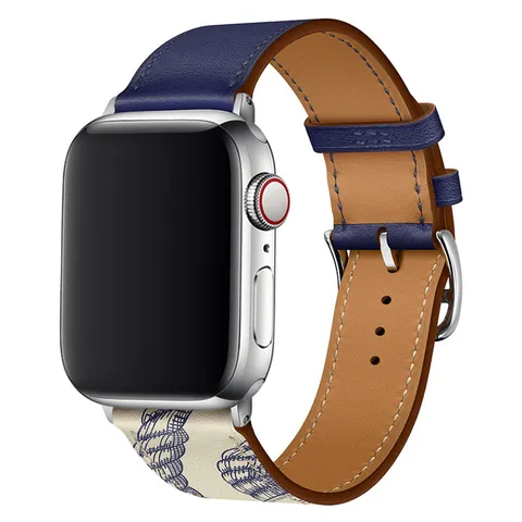 PU Leather Single Tour Watch Band Replacement Strap Wristband Compatible With Smart Watch