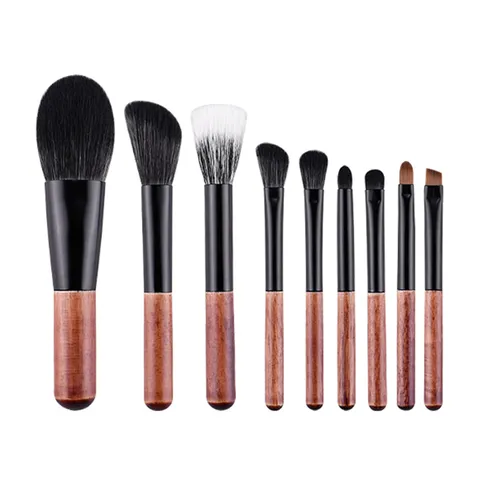 Mini Wool Makeup Brushes With Storage Bag Soft Powder Eyeshadow Detail Brushes Portable Travel Cosmetic Brush Kit For Women Beauty Gift