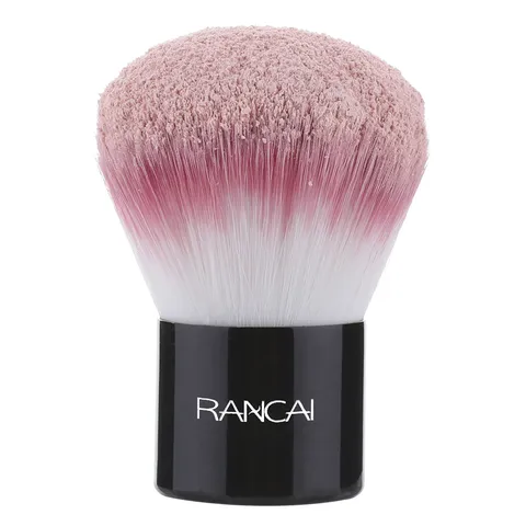 Portable Retractable Makeup Brush Aluminum Synthetic Fiber Powder Blush Brush Travel Kabuki Foundation Brush Cosmetic Tool