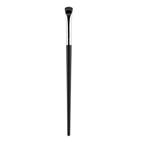Ultra Dunne Halvemaan Eyeliner Borstel Mes Fijne Oog Make-up Pinsel Precieze Contour Tool Met Plastic Handvat