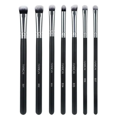 Portable Makeup Brush Set Soft Synthetic Hair Eye Shadow Blending Brushes For Beginners Professional Cosmetic Tools