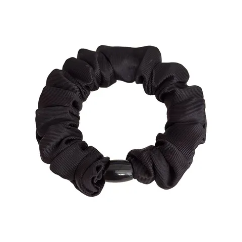 Satin Pleated Scrunchies High Elasticity Hair Ties Soft Polyester Hair Bands For Women Girls Daily Fashion Hair Accessories