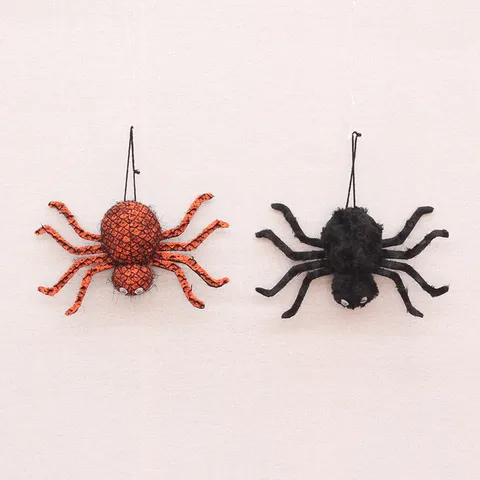 Halloween Stoff Simulation Spinne Requisite Plüsch Geisterhaus Geheimraum Dekoration Party Dekorative Künstliche Spinne Spielzeug