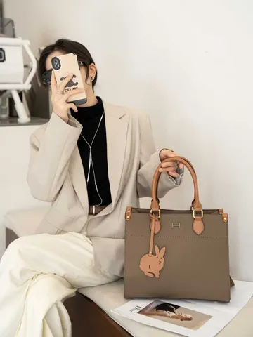 Damen Großes Kapazität Echtes Leder Tote Bag Business Pendeln Handtasche Weich Rindsleder Schulter Umhängetasche