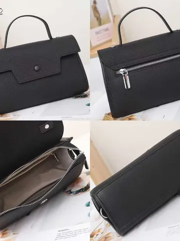 Echtes Leder Umschlag Umhängetasche Für Damen Kleine Rindsleder Crossbody Bag Schick Tägliche Pendler Handtasche