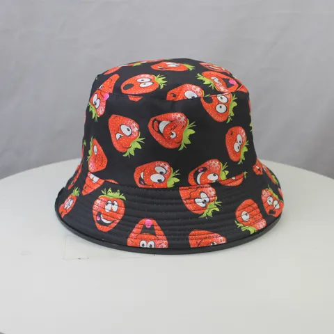 Unisex Nylon Bucket Hat Sun Protection Casual Outdoor Beach Fisherman Hat Floral Print Fashion Summer Cap For Men Women