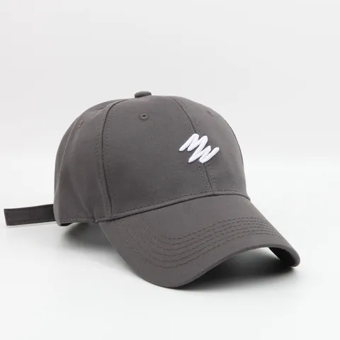 Gorra de Béisbol de Algodón Retro Letra Bordada Ajustable Protección Solar Sombrero Casual Deporte Aire Libre