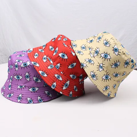 Sombrero de Pescador Estampado Unisex de Doble Cara Protección Solar Gorra de Pescador Casual Viaje al Aire Libre para Hombres Mujeres