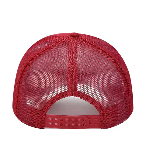 Gorra de Béisbol de Malla Transpirable de Verano Unisex Color Sólido Aire Libre Protección Solar Casual Ajustable