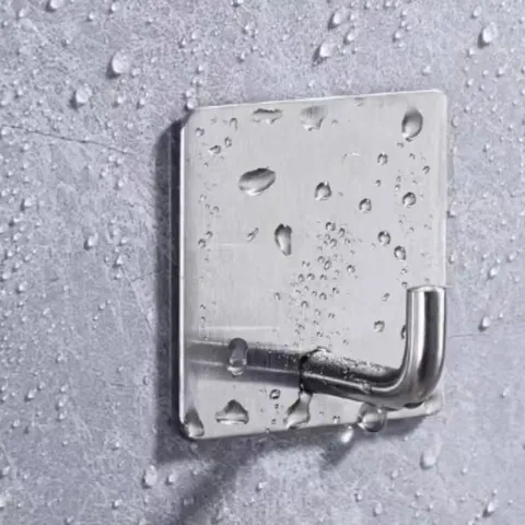 Edelstahl Wandhaken Schwerlast Klebe Haken Modern Minimalistisch Mehrzweckhaken Für Küche Badezimmer Tür Rückseite Aufbewahrung