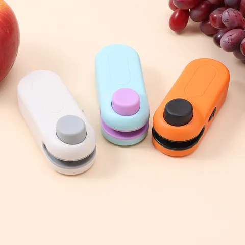 Mini Tragbarer Plastiktüte Hitzeversiegeler Haushalt Handgehaltene Snack Versiegelungsmaschine Lebensmittelpaket Versiegeler
