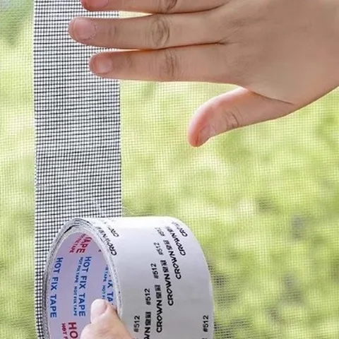 Selbstklebendes Glasfaser Fenstergitter Reparaturband Netzflicken Für Insektenschutz Und Haushaltsreparatur