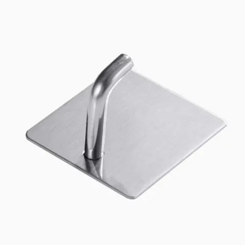 Edelstahl Wandhaken Schwerlast Klebe Haken Modern Minimalistisch Mehrzweckhaken Für Küche Badezimmer Tür Rückseite Aufbewahrung