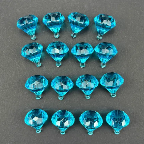 Acryl Transparent Kristall Diamant Stiftkappe Zubehör DIY Handwerk Künstlicher Edelstein Strass Dekor Schmuckfundstücke