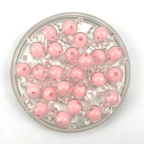 Acrylic Candy Beads Colorful Loose Beads Transparent Inner Color DIY Jewelry Making Craft Supplies Accessories