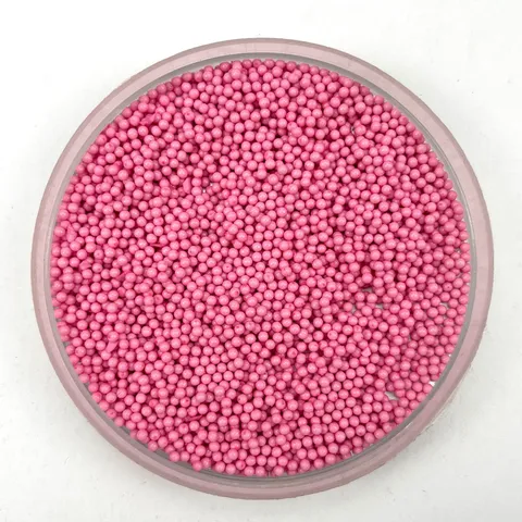 Acrylic Plastic Beads No Hole Micro Beads Candy Color Round Beads For DIY Craft Jewelry Making Decoration