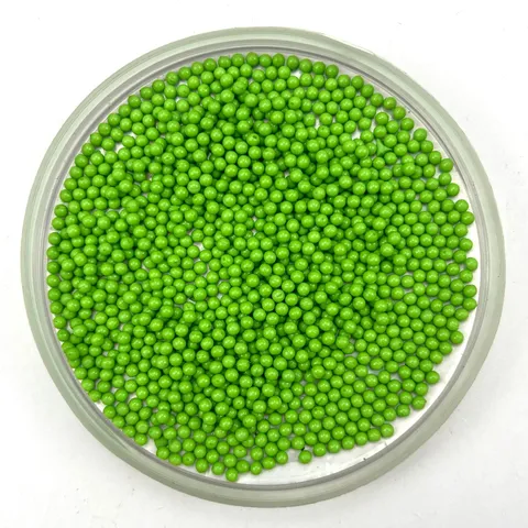 Acrylic Plastic Beads No Hole Micro Beads Candy Color Round Beads For DIY Craft Jewelry Making Decoration