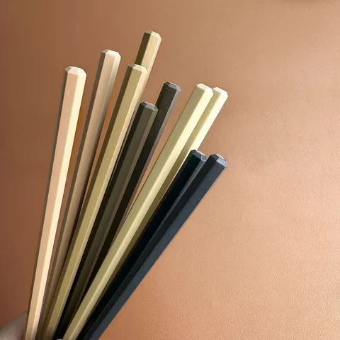 Stile Giapponese Casa Minimalista Sushi Bacchette in Lega Stoviglie Riutilizzabili Scatola Regalo Pasto Quotidiano