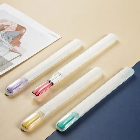 Portable Chopstick Box Plastic Cutlery Storage Box Travel Cutlery Case Student Office Worker Tableware Organizer