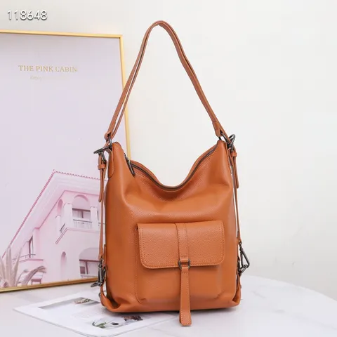 Echtes Leder Rucksack Damen Mode Freizeit Reise Tasche Große Kapazität Multifunktionale Schultasche Tägliches Pendeln Daypack