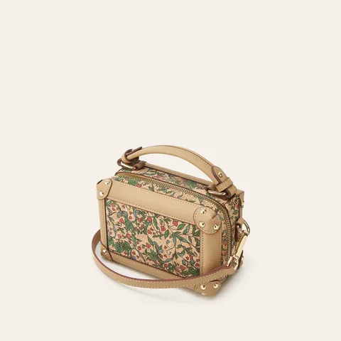 Bolso Bandolera de Corcho para Mujer Estampado Geométrico Étnico Bolso de Mano de Cuero PU