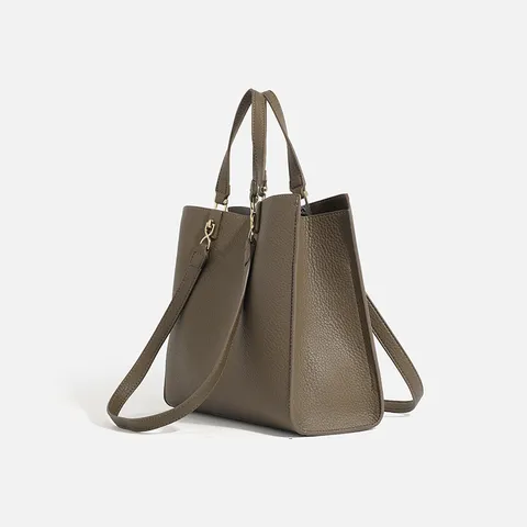 Bolso Tote Texturizado de Cuero PU para Mujer con Gran Capacidad Bolso Casual Versátil Retro para Viajes Bolso de Hombro