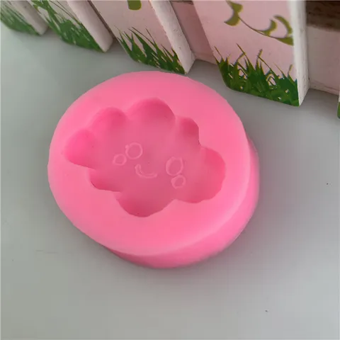 Smile Cloud Shape Silicone Cake Mold Rainbow Fondant Chocolate Baking Decorating Tool DIY Sugarcraft Kitchen Accessory