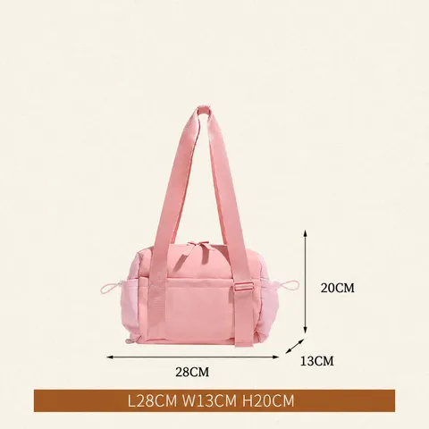 Waterproof PU Leather Shoulder Bag Casual Commute Toast Bag Large Capacity Versatile Handbag For Women Daily Travel