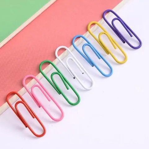 Graffette in Metallo Colori Morandi Per Organizzazione Documenti Cancelleria Ufficio Scuola Confezioni Regalo DIY Scrapbooking Clip Decorative