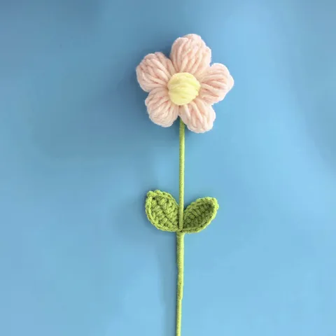 Handgemaakte Gehaakte Wol Bloem Gebreide Pof Bloem Kunstbloem Boeket Huis Bruiloft Feest Decor Handwerk