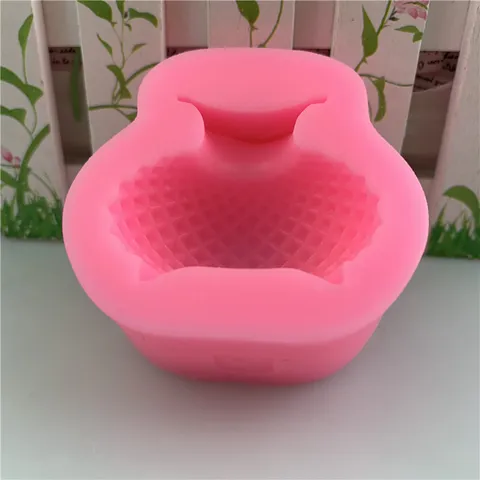 European Vintage Vase Silicone Mold For Chocolate Fondant Cake Decor Resin Plaster Craft Semi 3D Flower Pot Geometric Mold