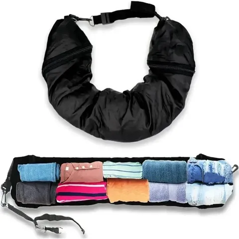 Travel U Shaped Neck Pillow Storage Fillable Clothes Portable Multipurpose Travel Pillow For Airplane Car Office